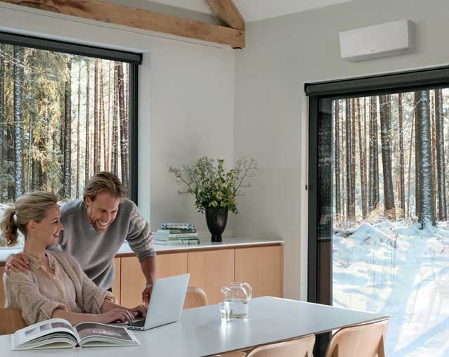 Caldo daikin värmepumpar